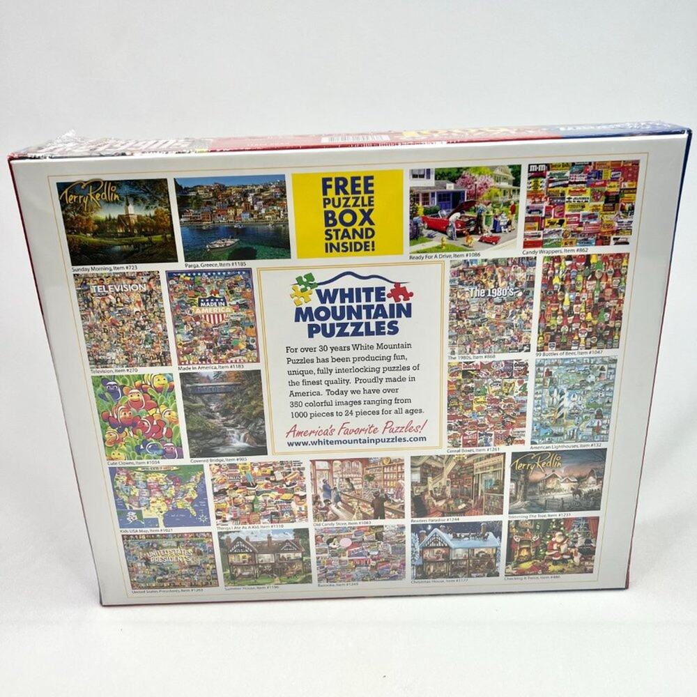 New White Mountain The 90s 1000 Piece Puzzle - Picture 7 of 7